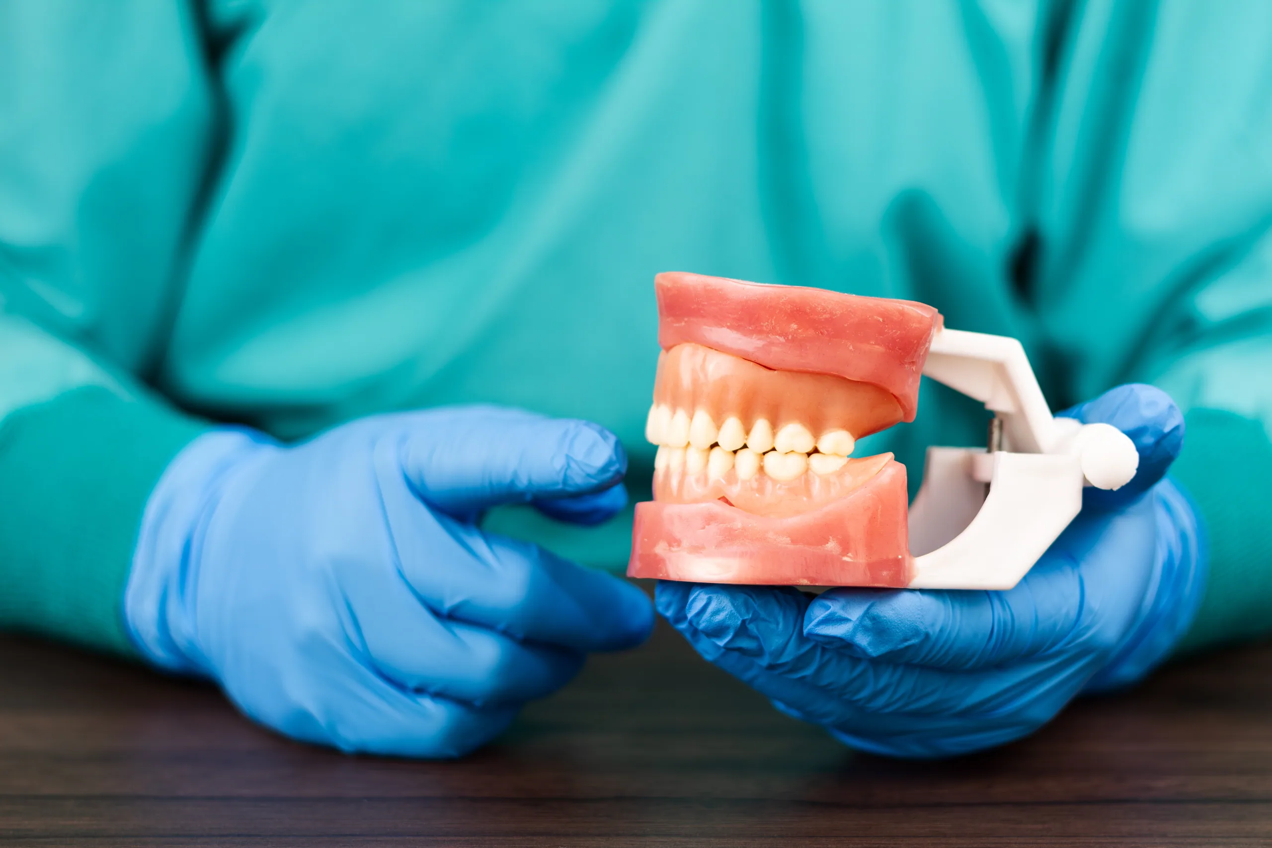 Clinical oral pathology microscope and diagnostic work